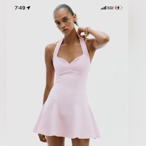 Zara Light Pink Mini Dress
